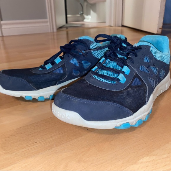 Rebook blue running shoes - Picture 2 of 3